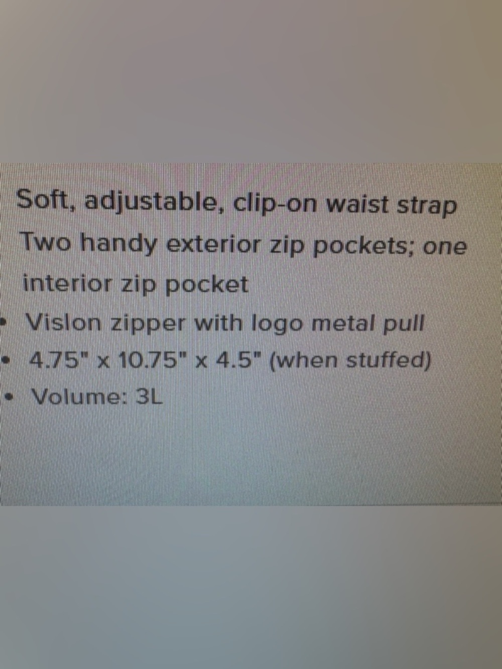NWT ALO Yoga Explorer Belt Bag, espresso. - Picture 4 of 4